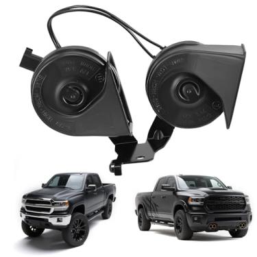 Imagem de HC3Z-13832-G Conjunto de buzina dupla com suporte compatível com Ford F250 F350 Super Duty 2017 2018 2019 2020 2021 2022, HC3Z13832G HC3Z-13832-A