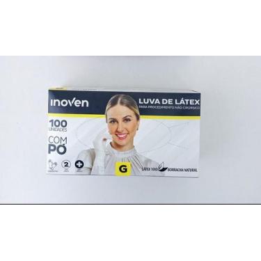 Imagem de Luva Látex Com Pó Cx C/ 100 Und - Inoven, G