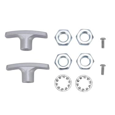 Imagem de RV Resíduos Válvula Lidar Com Substituição Resistente Alumínio Anti Slip Cinza RV Resíduos Válvula Punho para RV Tanque De Água Preto Alças De Metal RV Válvula de Resíduos Punho