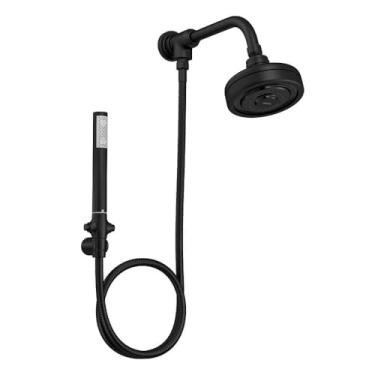 Imagem de Chuveiro C/Desviador Ducha Manual Acqua Plus Standard Black Matte - Deca