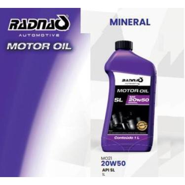 Imagem de Lubrificante 20w50 mineral  radnaq