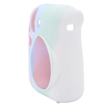 Imagem de Generic Caixa de Silicone da Câmera, Câmera de Proteção de Proteção Completa Caixa de Protetor de Silicone Fita Forte Resiliência Forte Touch Skin Friendly for Mini 12 (Clear rosa roxo azul verde
