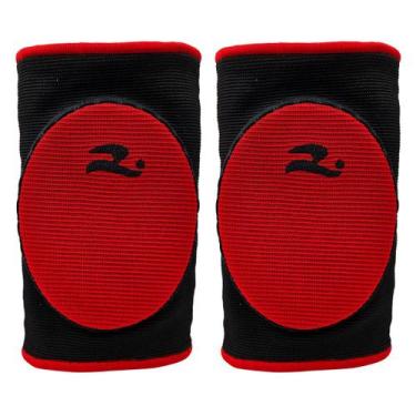 Imagem de Cotoveleira Neoprene Realtex Infantil Compressão Conforto, Vermelho, Ú