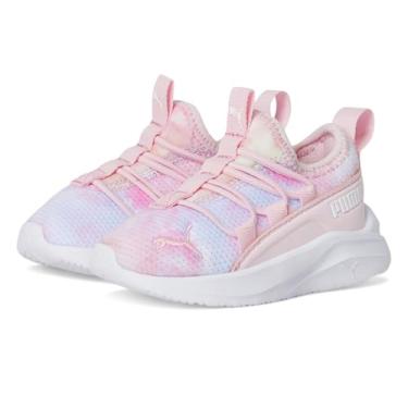 Imagem de PUMA Tênis infantil unissex Softride One4all sem cadarço (infantil), Whisp of Pink-Puma White, 19