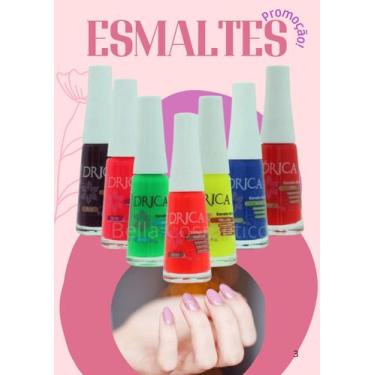 Imagem de ESMALTE DRICA 8mL CORES DIVERSAS KIT C'5 Unidades