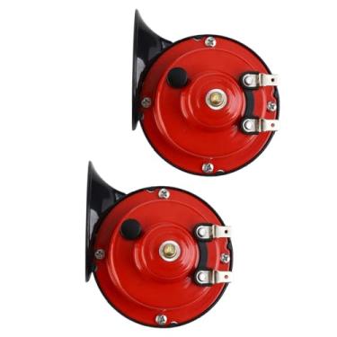 Imagem de aqxreight Kit de Chifre Elétrico de 24V Com relé de Chicote de Chave Adequado para o Carro de Moto de Moto de Carro de, Os Materiais de Prata e Buzina Claros Garantem que Ele Tenha Seu Kit a ou