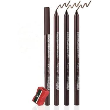 Imagem de Fato de lápis de delineador flash de gel colorido, 3 canetas de delineador de olhos, caneta de delineador de olhos impermeável, sombra de olhos, sobrancelha, lápis de olhos (02# 16#+23#)