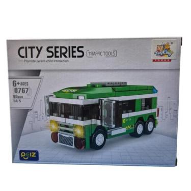 Imagem de Ônibus Blocos De Montar City Series - ToyKing TKAB7867
