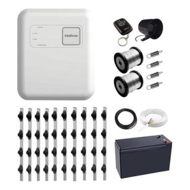 Imagem de Kit Cerca Elétrica Industrial Intelbras 35 Haste 04 Isolador