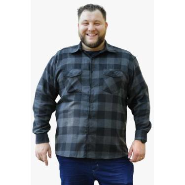 Imagem de Camisa De Flanela Xadrez Manga Longa Masculina P Ao G4 - Maximus, Graf