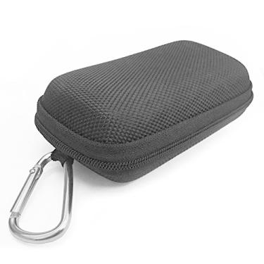 Imagem de Capa para Sony A35 A55, capa de armazenamento resistente durável para Sony Walkman NW-A50 A55 A56 A57 A55HN A56HN A57HN NW A45 A46 A47 A35 A36 A37 A35HN A36HN Eva Com gancho de escalada (preto)