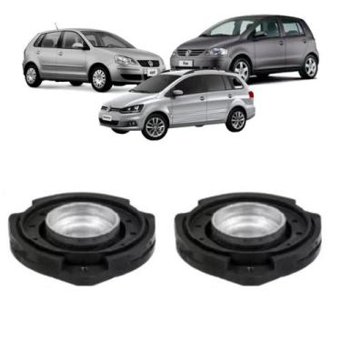 Imagem de Par Coxim Batente Amortecedor Dianteiro Fox Polo Spacefox - Solupe Par