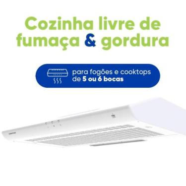 Imagem de Depurador Exaustor Cozinha 80 Cm Parede 127v Aço Colormaq, 110V