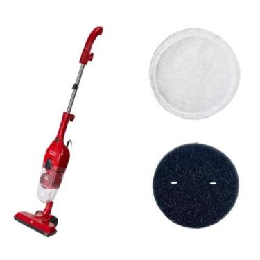 Imagem de Kit 2 Filtros Para Aspirador Pó Vertical Britânia Ciclone BAS1500V - G