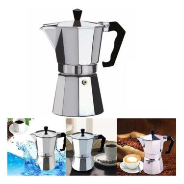 Imagem de Cafeteira Italiana Moka Express em Aço Café ate 9 Xícaras - Fratelli