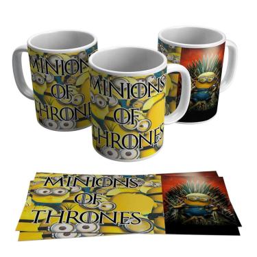 Imagem de Caneca Minions Of Thrones Game Of Thrones Got 325ml