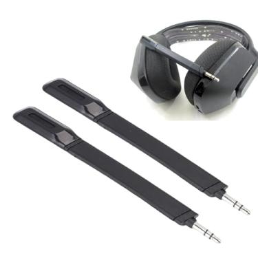 Imagem de Diyeeni Substituição de Microfone G733-2pcs 3,5 Mm Removável Play Microfone Boom para G733 Lightspeed Wireless Gaming Headset, Redução de Ruído, Som - Som Livre