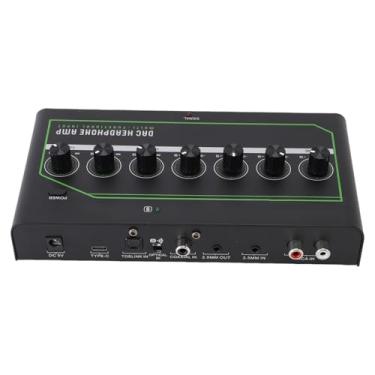 Imagem de Luocute Amplificador de Fones de Ouvido Com Controles de Baixo, Alteração Médio e Agudos, Suporta Múltiplas Entradas para Computador, Telefone, Mp3 Players, TV, Estúdio, Casa - Melhore