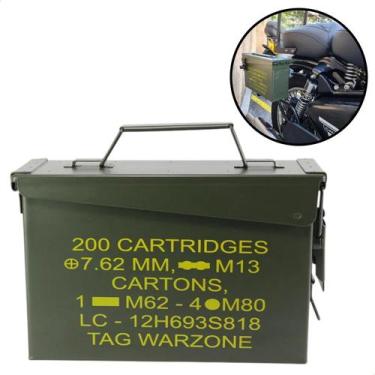 Imagem de Caixa Bau Bolsa Maleta Isolada Impermeável Alforge Moto Motocicleta La