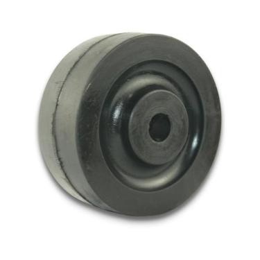 Imagem de Roda 414 (4 pol) Borracha Maciça para Carrinhos Ambulantes - Menco