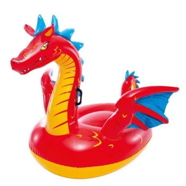 Imagem de Bote Inflável Piscina Mar, Dragão Místico 1,98 m x 1,73 Intex 57577