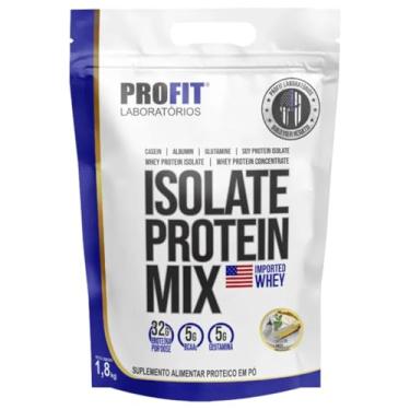 Imagem de Whey Isolate Protein Mix 1,8kg Refil Sabores - Profit (Refil, TORTA DE LIMÃO)