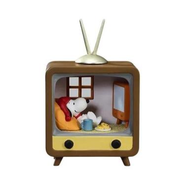 Imagem de Miniaturas Antigas Snoopy Diorama Modelos Brinquedos De Doces Ornament