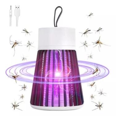 Imagem de Repelente Luminaria de Mosquitos Elétrico Com Luz UV Ideal Para Quarto