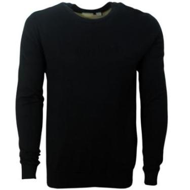 Imagem de Sueter Calvin Klein Tricot Preto Masculino-Masculino