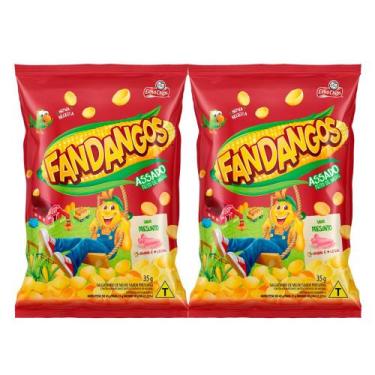 Imagem de Kit 2 Fandangos Elma Chips Sabor Presunto 35g