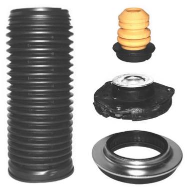 Imagem de Kit Coxim Batente Coifa Amortecedor Polo Fox 2002 A 2015