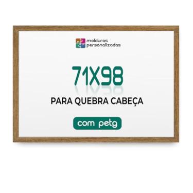 Imagem de Moldura para Quebra Cabeça Grow Puzzle 2000 Pçs 98x71 cm com Proteção Petg