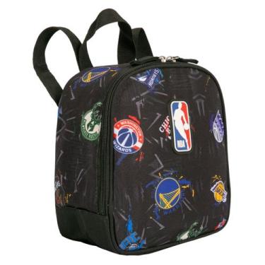 Imagem de Lancheira Infantil Juvenil Masculina Nba Oficial Sestini Graffiti, 076