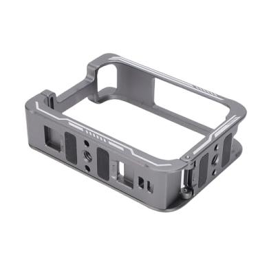 Imagem de KIMISS Gaiola Protetora de Metal para OM 360 Câmera Panorâmica Aluminum Alloy Protective Frame Com Tampa de Lente Gaiola de Expansão Impermeável Durável para Fotografia Ao Ar Livre