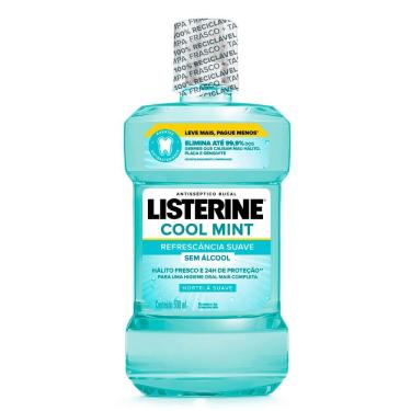 Imagem de Listerine Cool Mint Enxaguante Bucal Sem Álcool 500ml