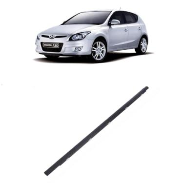 Imagem de Pestana Externa Moldura Borracha Guarnição Acabamento Porta Dianteira Esquerda Motorista i30 2007 2008 2009 2010 2011 2