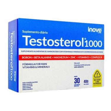 Imagem de Testosterol 1000 Man Inove Nutrition Suplemento 30 Unidades Sem Sabor 