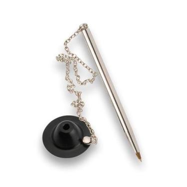 Imagem de Caneta fixa c/corrente base chapeu - FEJOVA