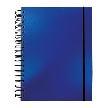 Imagem de DAC - Caderno Smart Universitário com 80 Folhas (90g) Fechamento em Elástico - Fun Azul