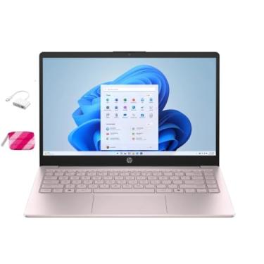 Imagem de HP Laptop Student, processador Intel N150 (até 3,6 GHz), tela LED de 14 polegadas, 16G RAM, 128 GB Storange, One Year Office 365, Windows 11 Home, com pacote YYY, rosa