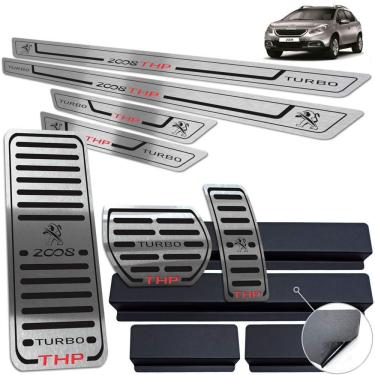 Imagem de Pedaleira Soleira Descanso Preto 2008 Turbo Thp 2016 A 2019