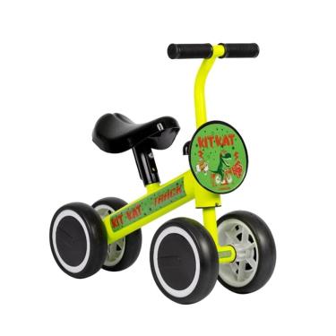 Imagem de Bicicleta Aro 6 TK3 Track Equilíbrio Infantil Kit Kat Amarelo Neon