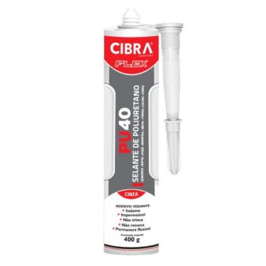 Imagem de Selante PU 40 Cibra Flex Selante de Poliuretano Adesivo Vedante, Cinza
