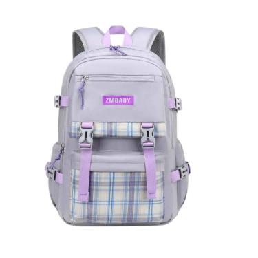 Imagem de Mochila Escolar Infantil Zm Baby Cinza