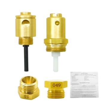 Imagem de W11581317 Kit de conversão de propano para secadora de hidromassagem de 27 polegadas, Armada, Maytag, Kenmore 20000 BTU/Hr secador a gás, substitui W11581316, W10606694A, W10307153 ETC.