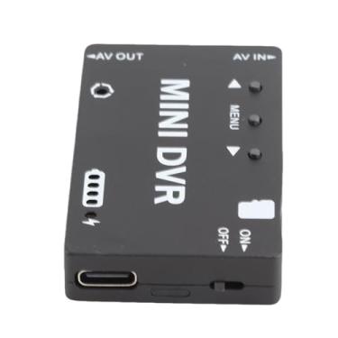 Imagem de Cocoarm Mini Gravador DVR FPV Em Miniatura Com Casca de Liga de Alumínio, Chaveável NTSC/PAL, Bateria Interna para Drone FPV, Modelo RC, Carro de Corrida