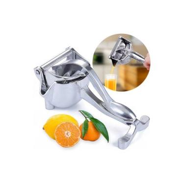 Imagem de Espremedor manual de suco de frutas em aço inoxidável - Lightbek Offic