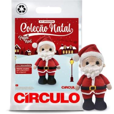 Imagem de Kit Amigurumi Natal 2025 Circulo - Papai Noel - CÍRCULO