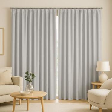 Imagem de Cortina Blackout Corta a Luz do Sol Tecido Grosso 3,00 X 2,70 METROS