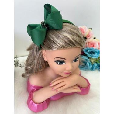 Imagem de Tiara Belli Bianca Verde Bandeira - Acessório de Cabelo - no-brand, Da